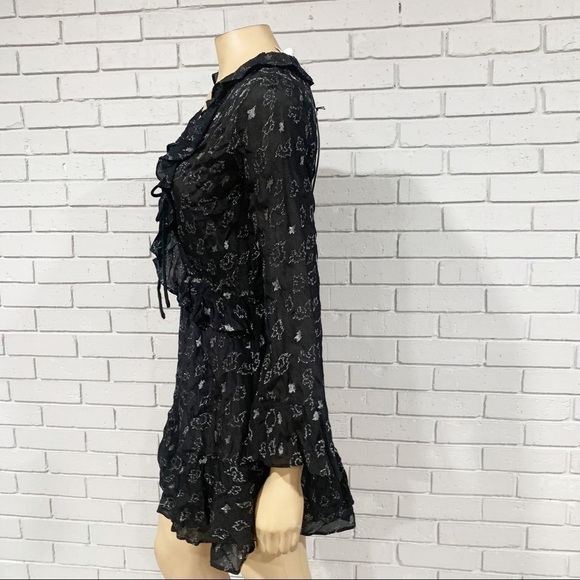 IRO Women’s Black Avenge Dress - Picture 4 of 11